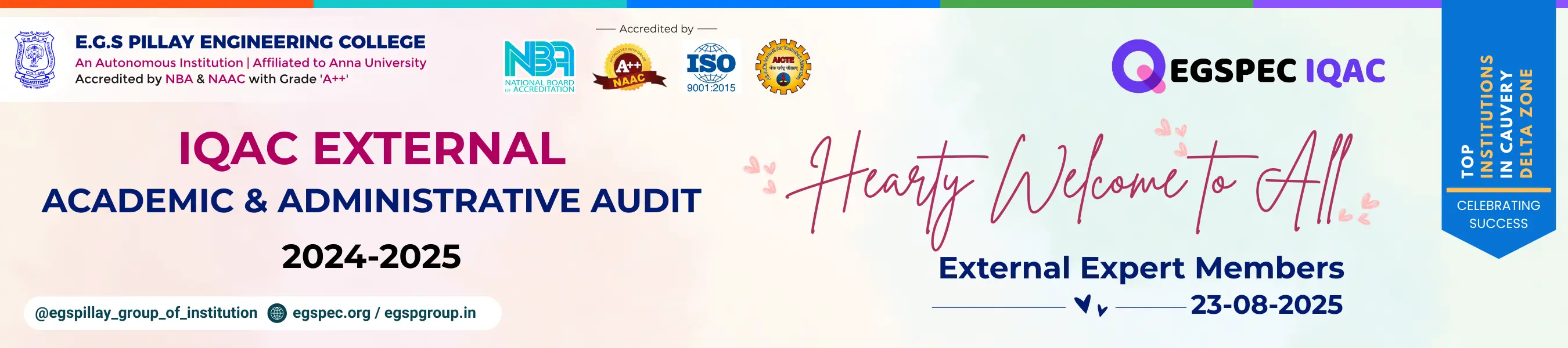 IQAC External Academic and Administrative Audit 2024-2025